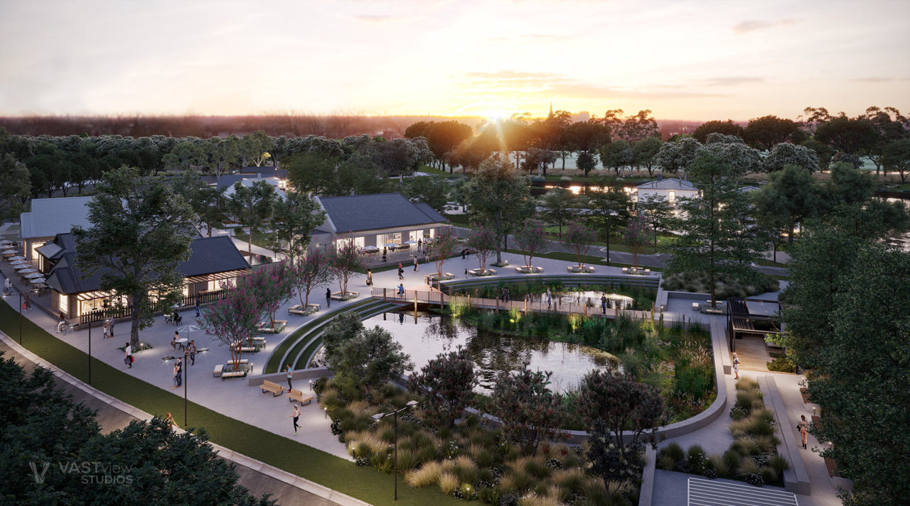 Ashbourne Village Hub VASTview